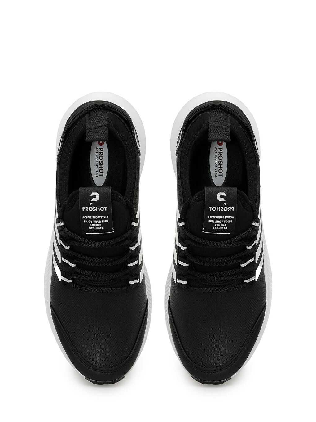 PS190 3PR Siyah Erkek Koşu Ayakkabısı-3