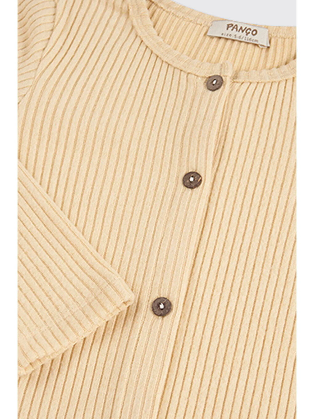 Kız Çocuk Örme Bej 2'li Triko Takım-2