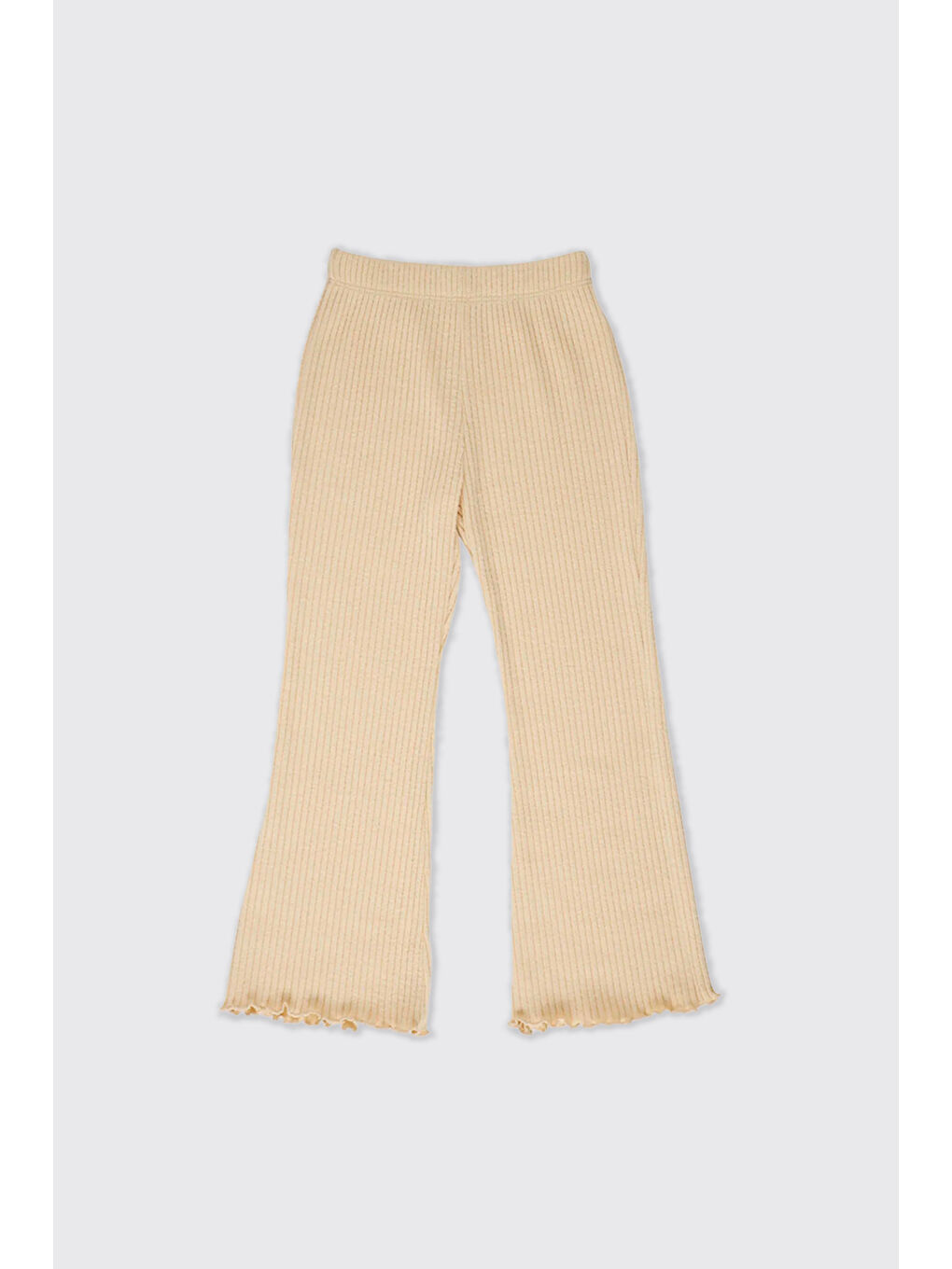 Kız Çocuk Örme Bej 2'li Triko Takım-3