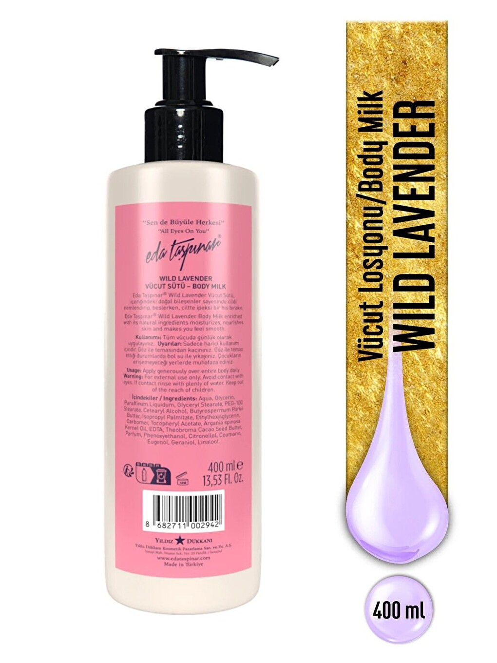 Wild Lavender Yoğun Nemlendirici Vücut Losyonu - 400 Ml (egx86)-1