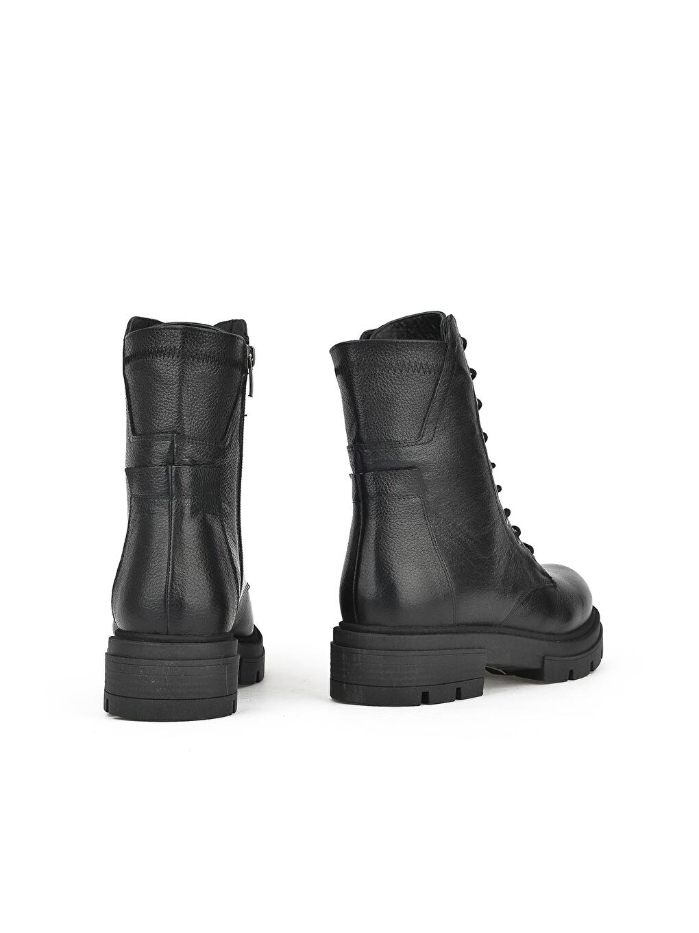 Kadın Hakiki Deri Bot 13319Z66286 Siyah-2