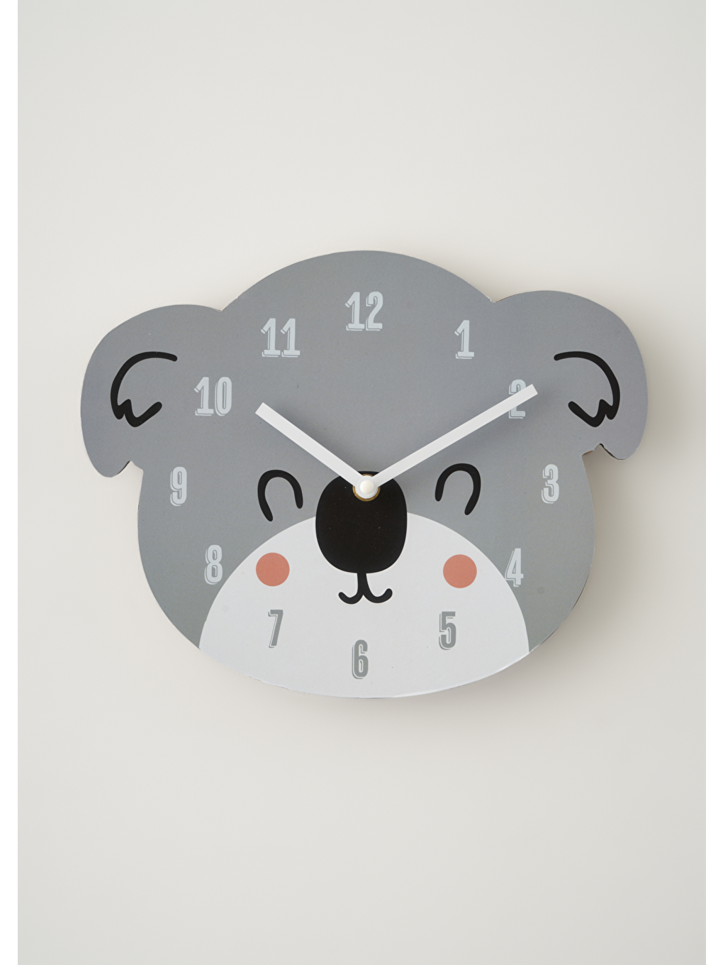 Koala Çocuk Saati Gri (26x28 Cm)