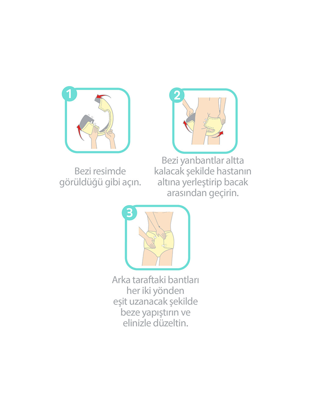 Sensitive Antibakteriyel Süper Yetişkin Hasta Bezi Medium 30x4 120 Adet-5