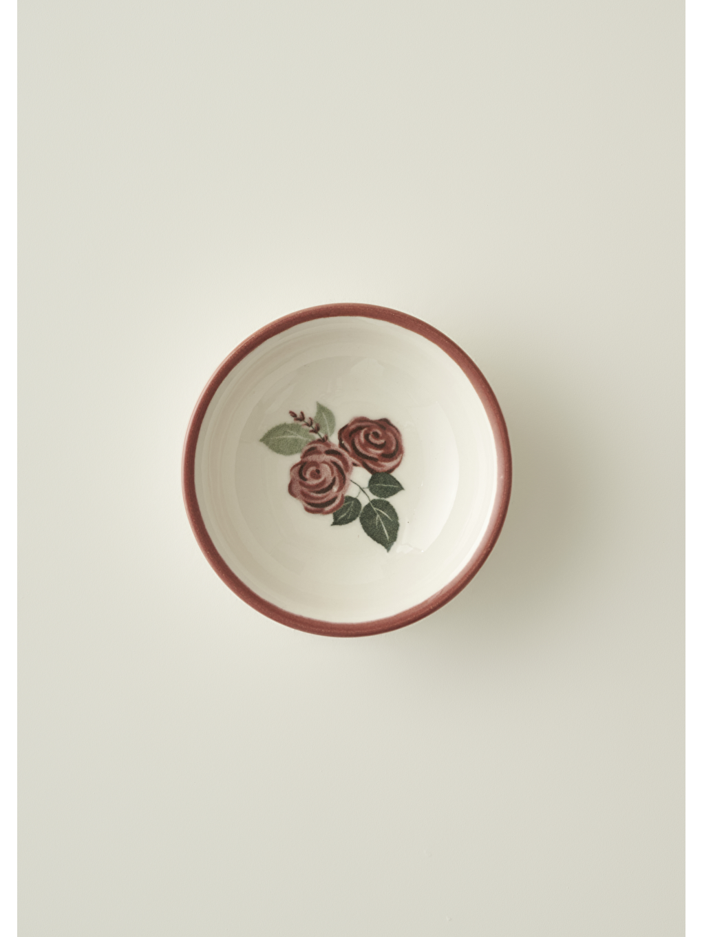 Karışık Rose Porselen Kase (13 Cm)