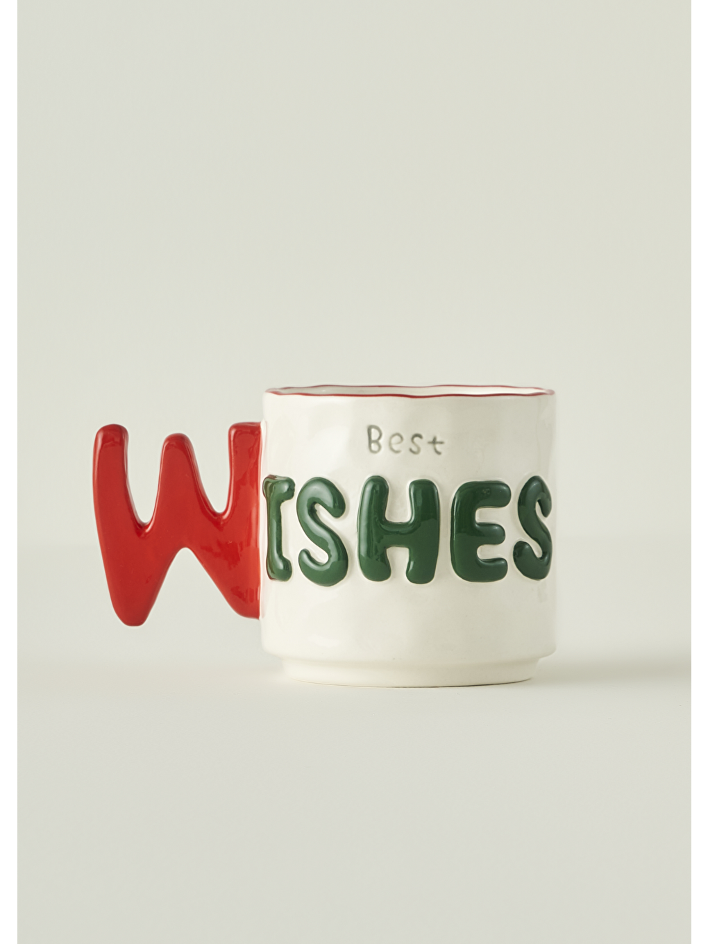 Karışık Wishes Yılbaşı Stoneware Kupa (360 cc)