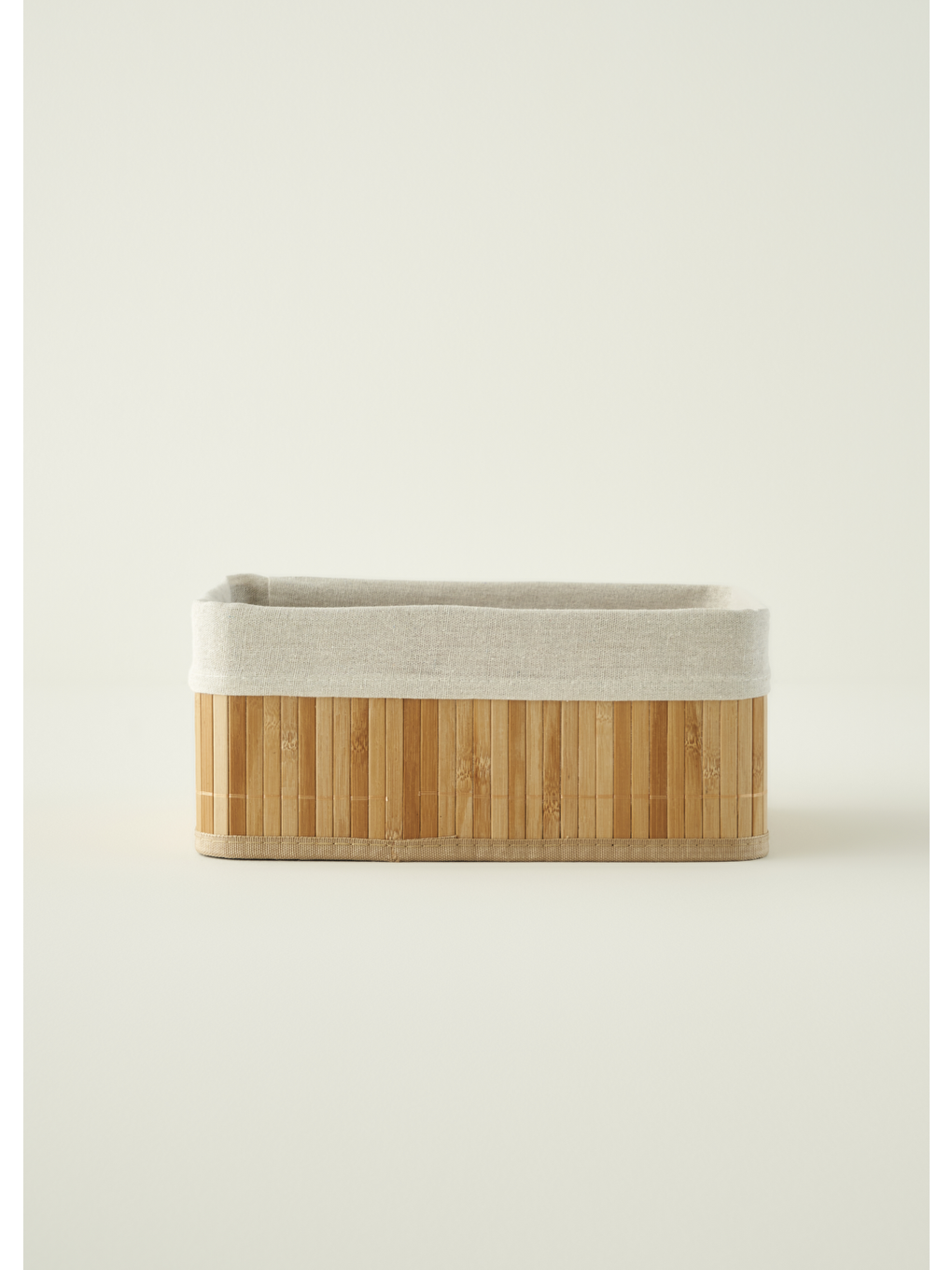 Bej Bres Bambu Düzenleyici Kutu Naturel (31x22x13 cm)