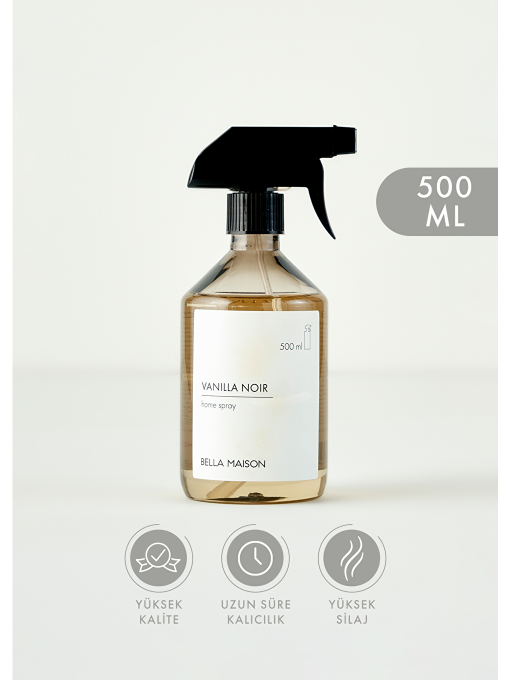 Vanilla Noir Oda Spreyi Siyah (500 Ml)