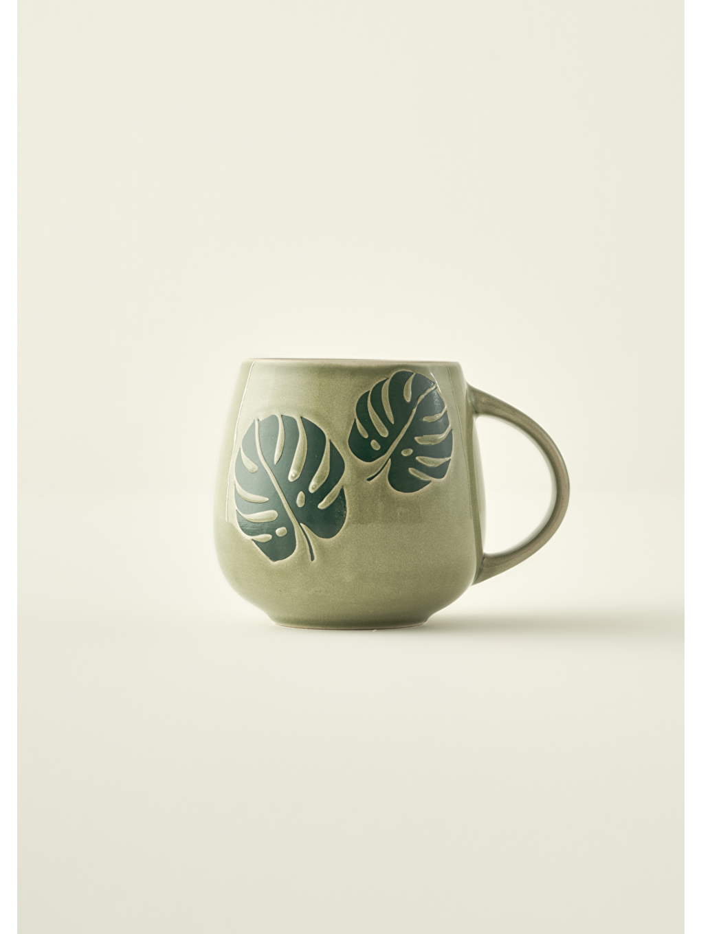 Luna Stoneware Kupa Yeşil (510 Cc)