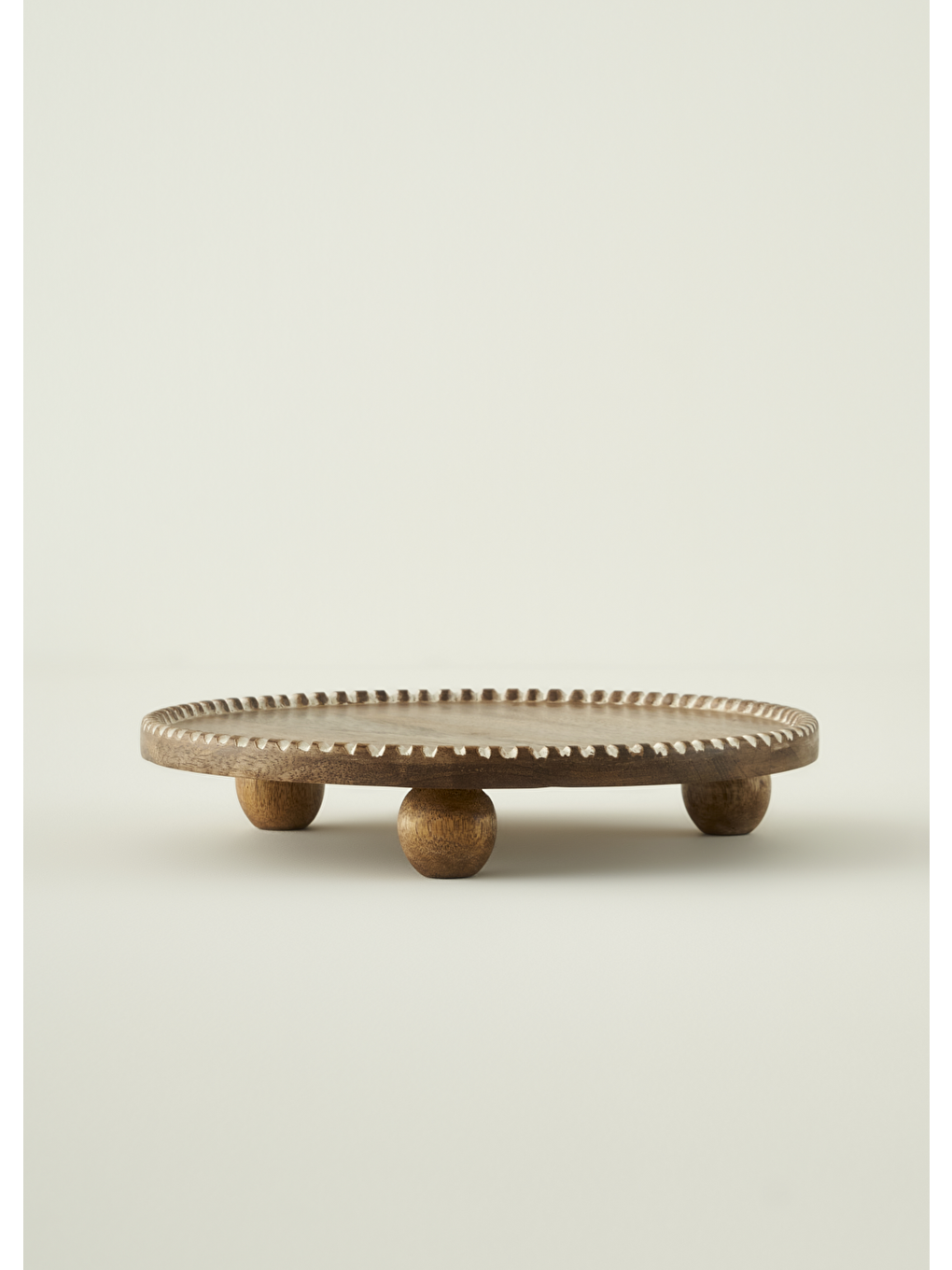 Points Mango Sunum Standı Kahverengi (30x4,5 Cm)