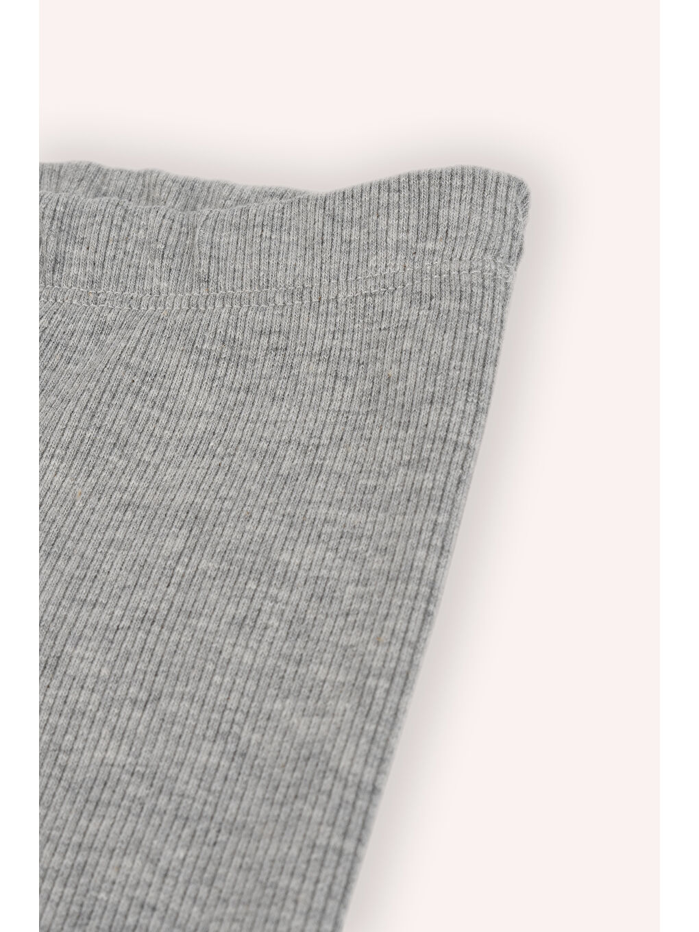 Kız Bebek Beli Lastikli Lacivert Grimelanj 2'li Tayt Seti-1