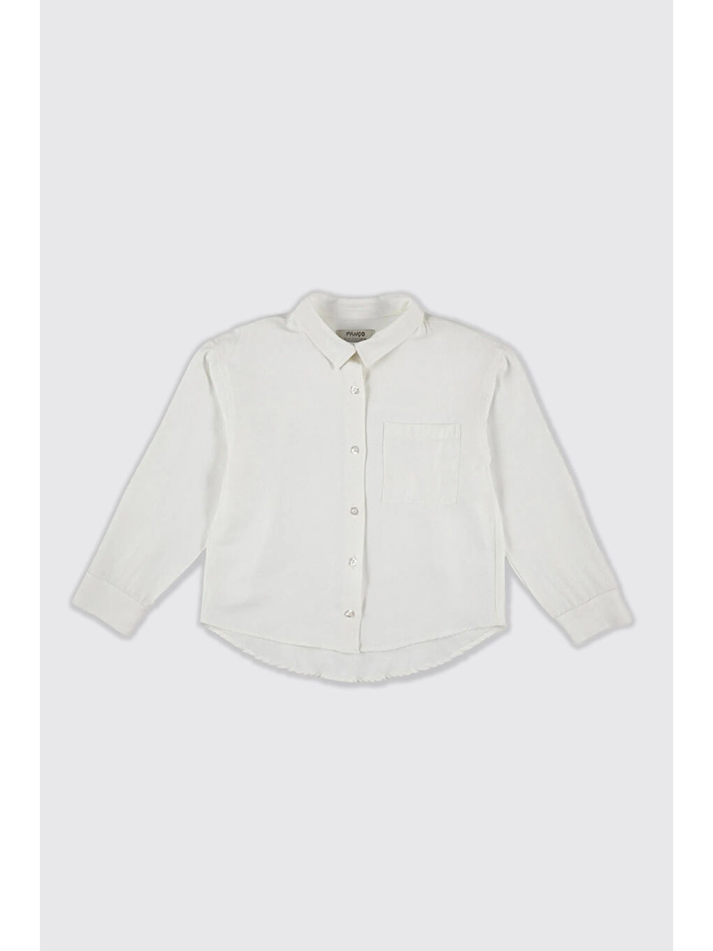 Kız Çocuk Beyaz Gömlek