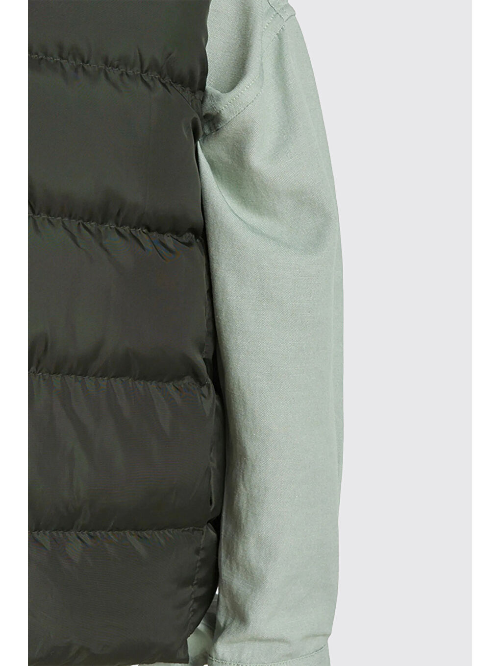 Erkek Çocuk Yeşil Oxford Gömlek-1