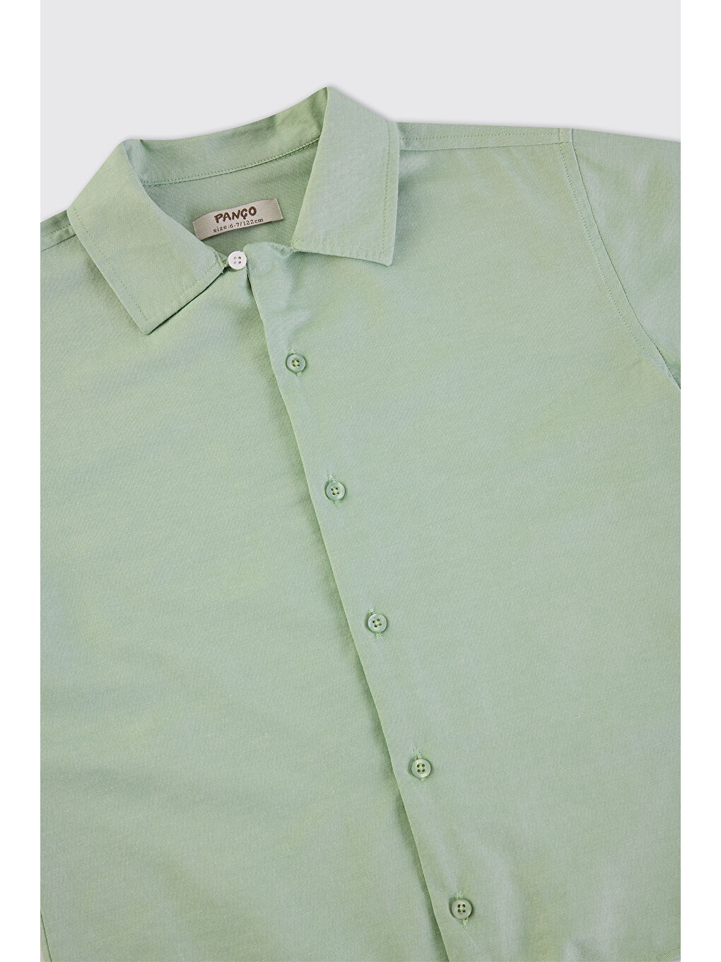 Erkek Çocuk Yeşil Oxford Gömlek-2