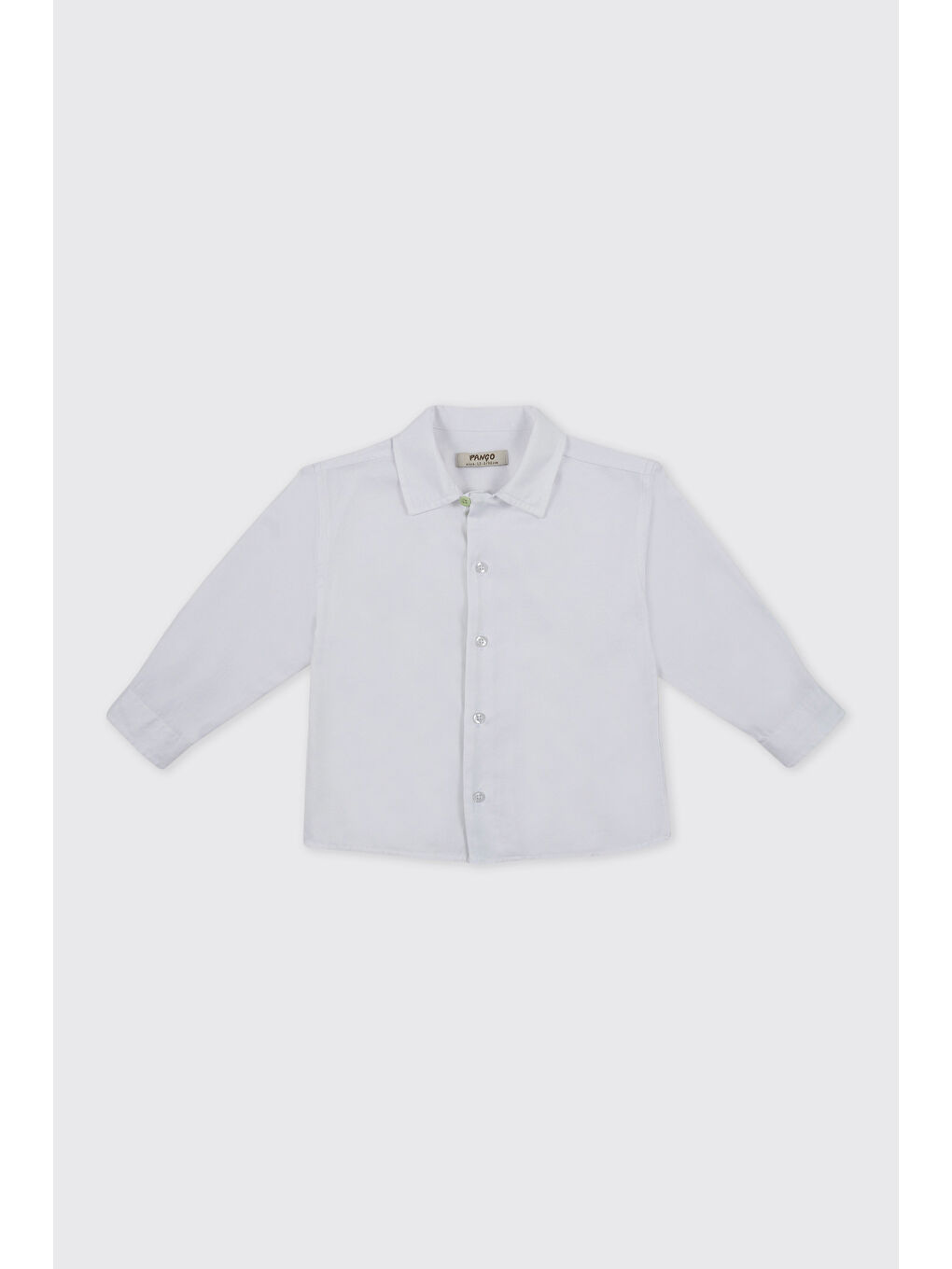 Erkek Bebek Beyaz Oxford Gömlek