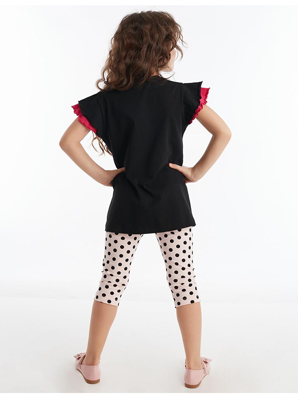 Karışık Bunny Fun Kız Tayt Takım-1