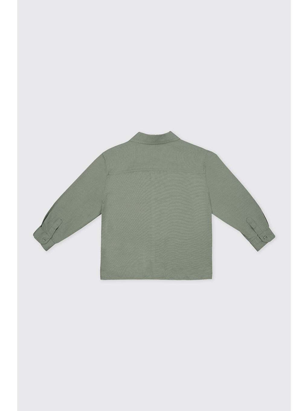 Erkek Bebek Yeşil Oxford Gömlek-1