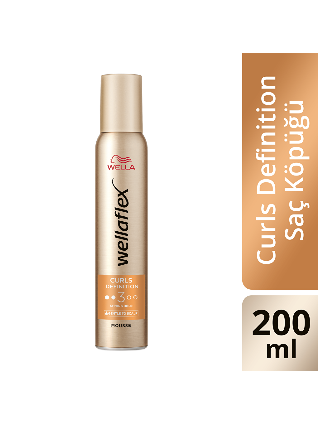 Wella Wellaflex Curls & Waves Strong Hold Saç Köpüğü - 200 ml