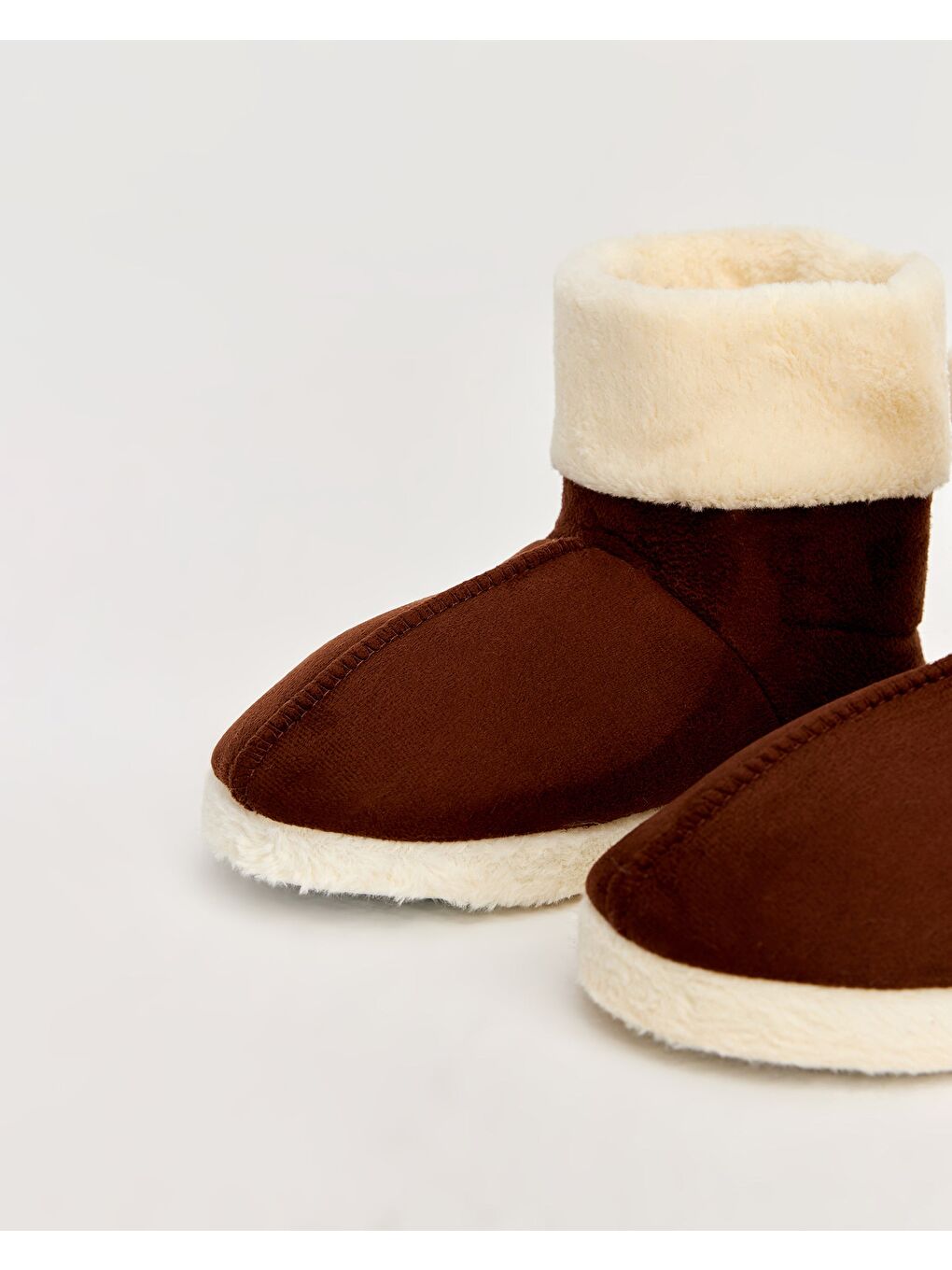 Kahverengi Kadın Detaylı Panduf - HIRAET-3