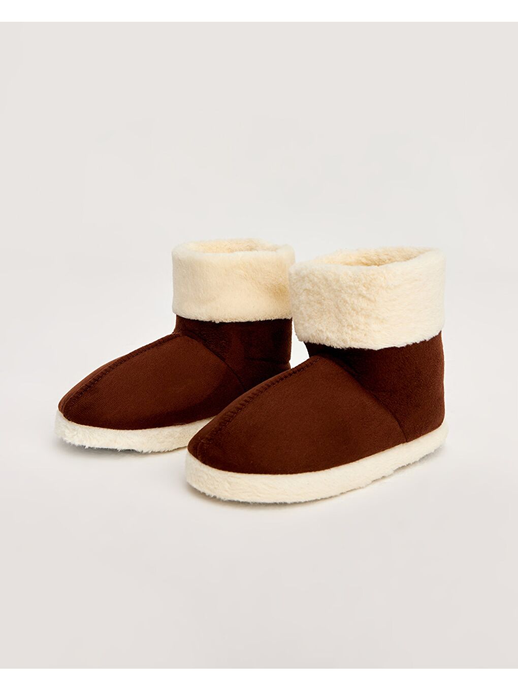 Kahverengi Kadın Detaylı Panduf - HIRAET-4