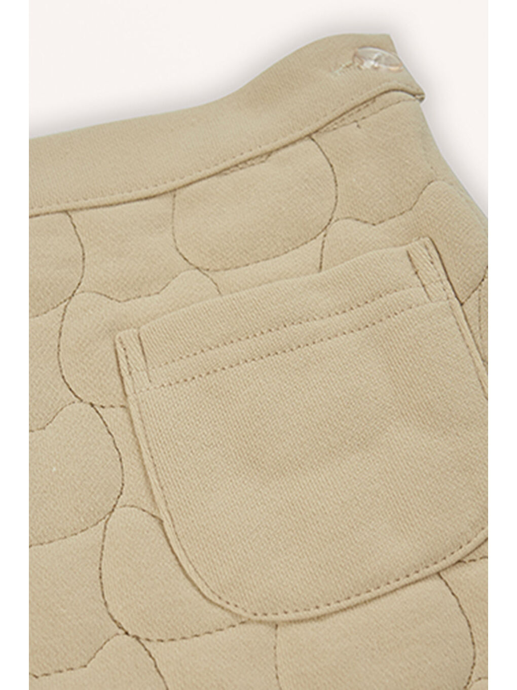 Kız Çocuk Kedi Kapitoneli Bej Örme Etek-4