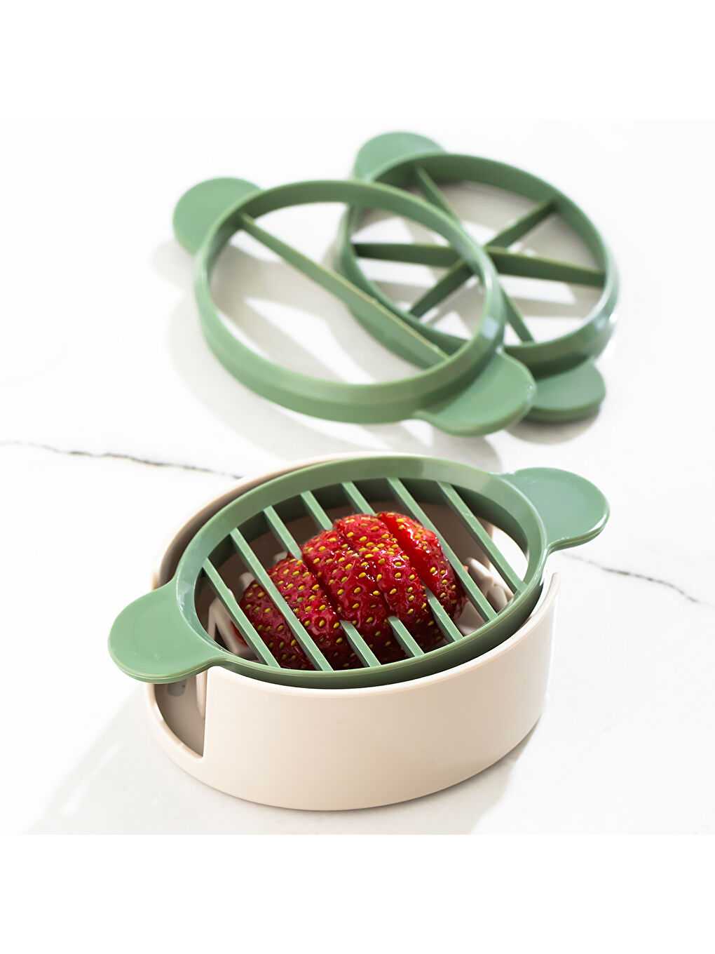 Beyaz SC-299 Yumurta ve Meyve Dilimleyici Çok Amaçlı Doğrayıcı-4