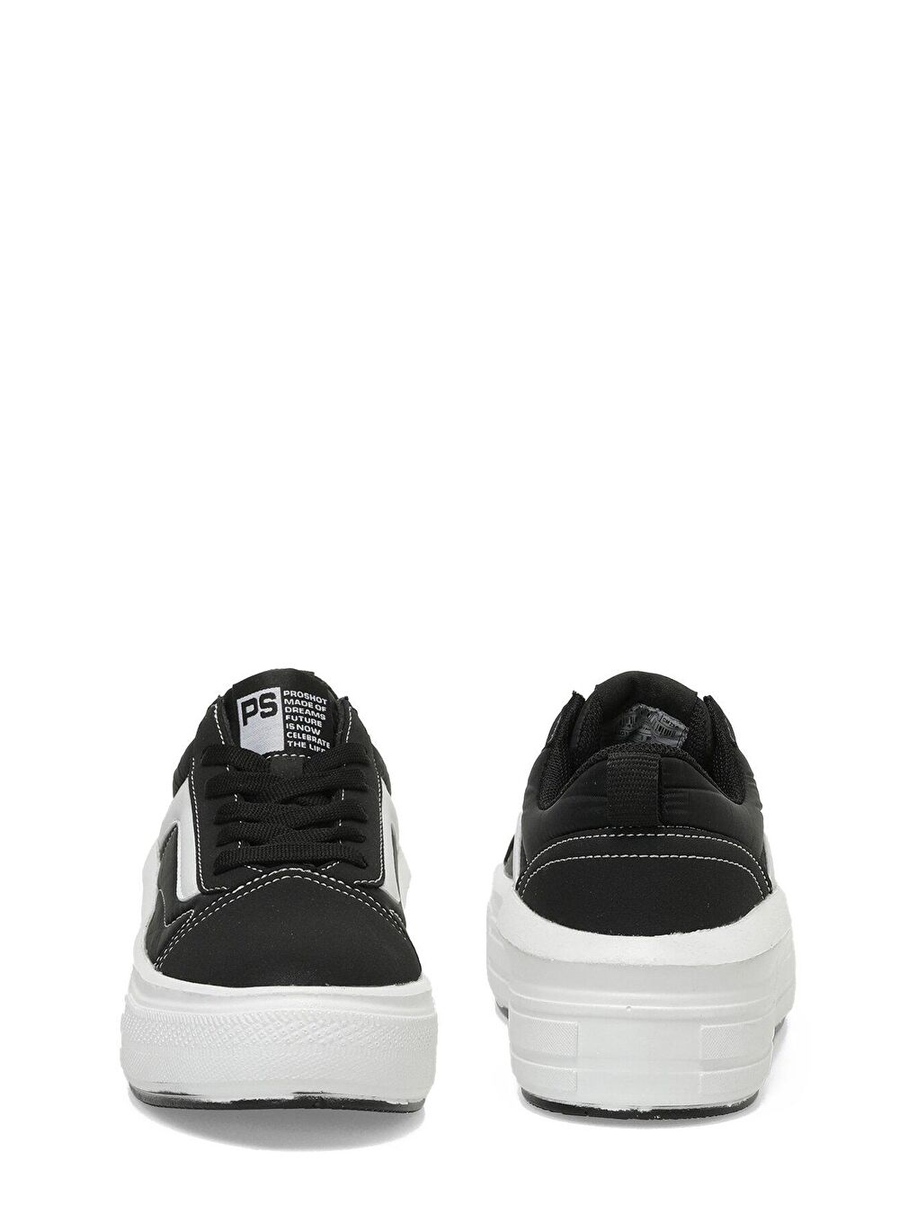 YUMI W 3PR Siyah Kadın Sneaker-4