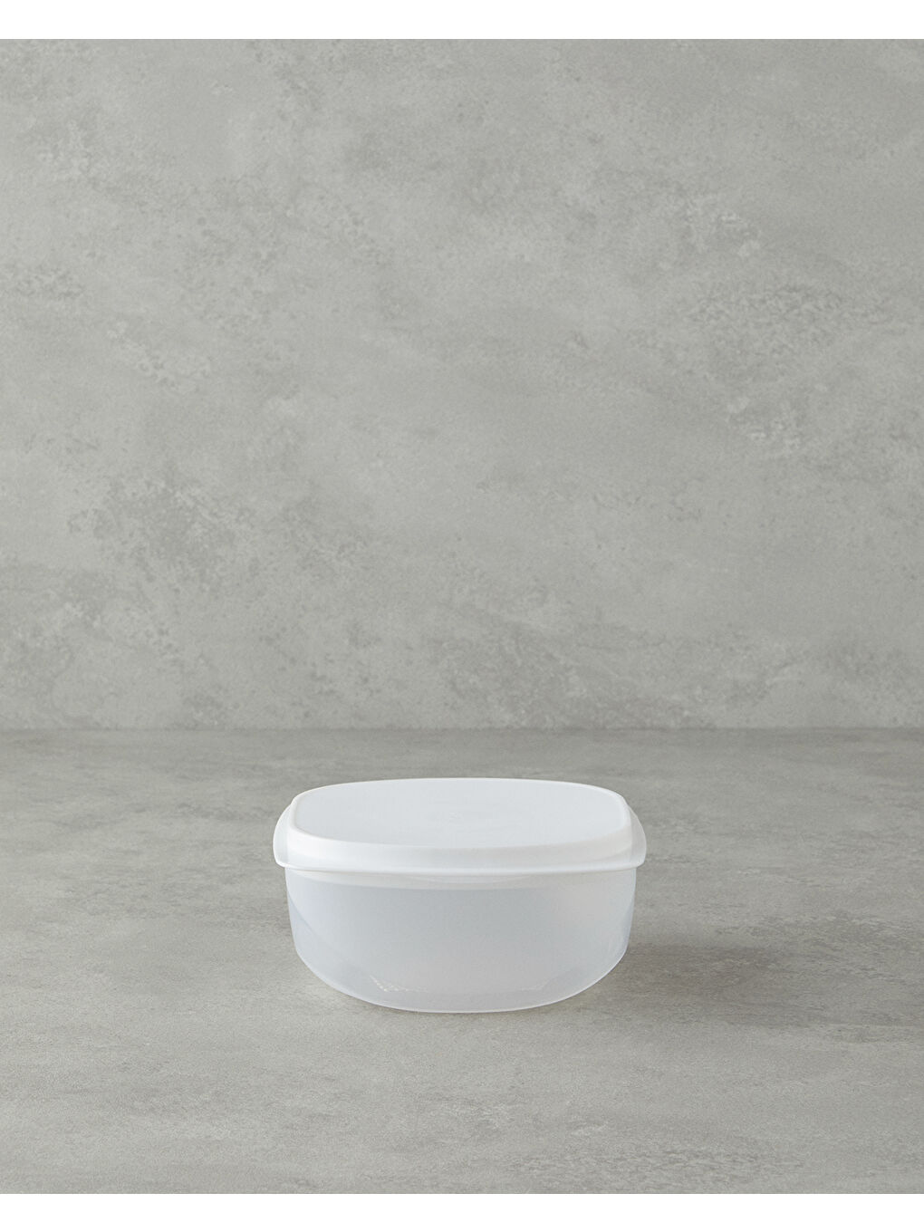 Morgan Plastik Saklama Kabı 16x16 cm Beyaz