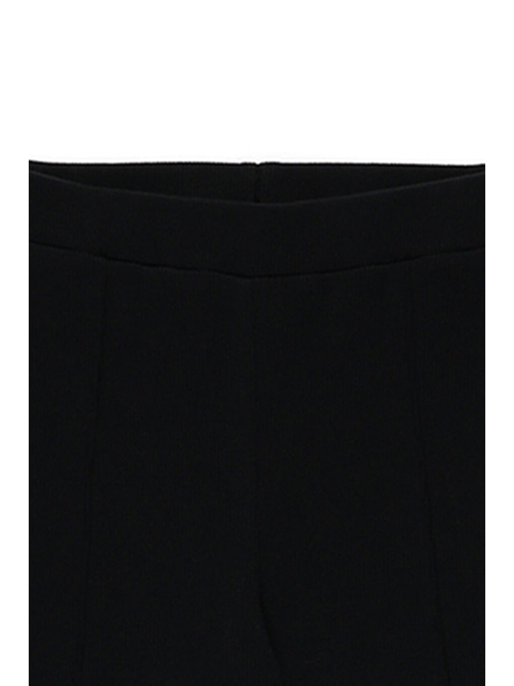 Kız Çocuk Aksesuar Detaylı Siyah Tayt-2