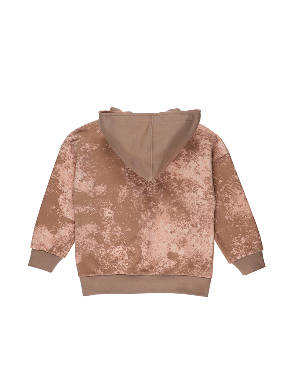 Pembe Erkek Çocuk Baskılı Somon Sweatshirt-5