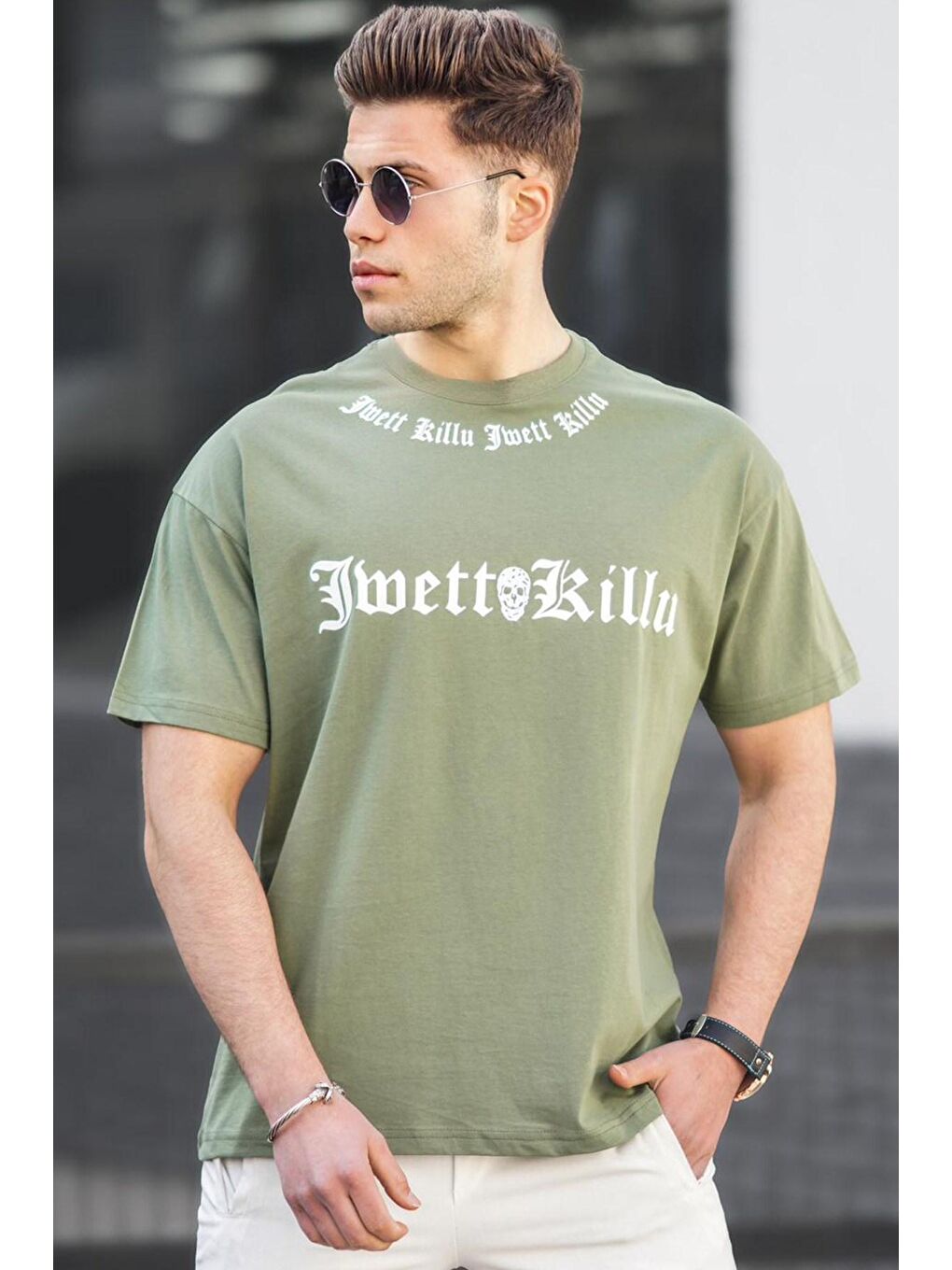 Haki Erkek Tişört 5204