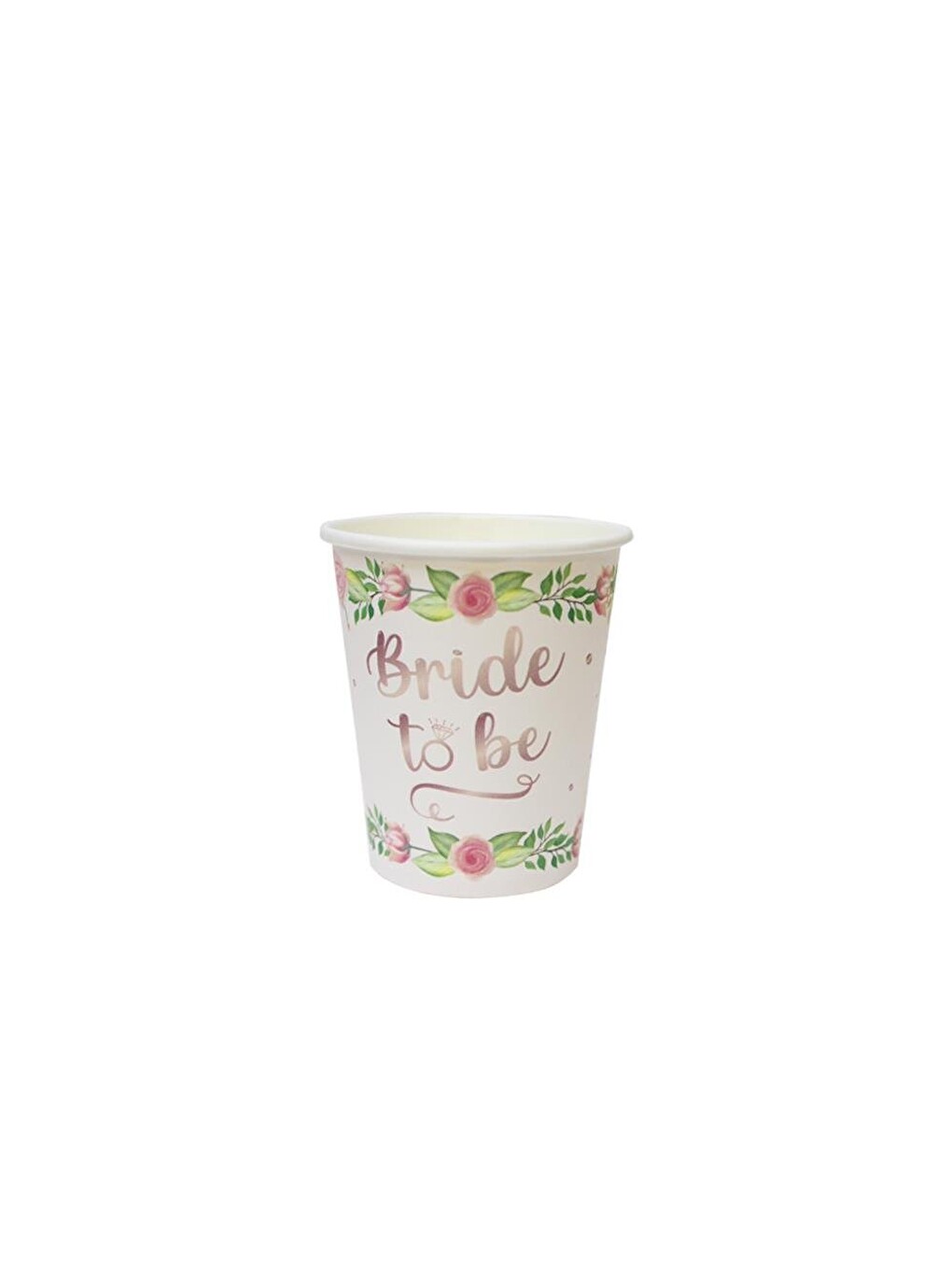Pembe Bride Temalı Karton Tabak Bardak Set Bekarlığa Veda Partisi Tabak Bardak-1