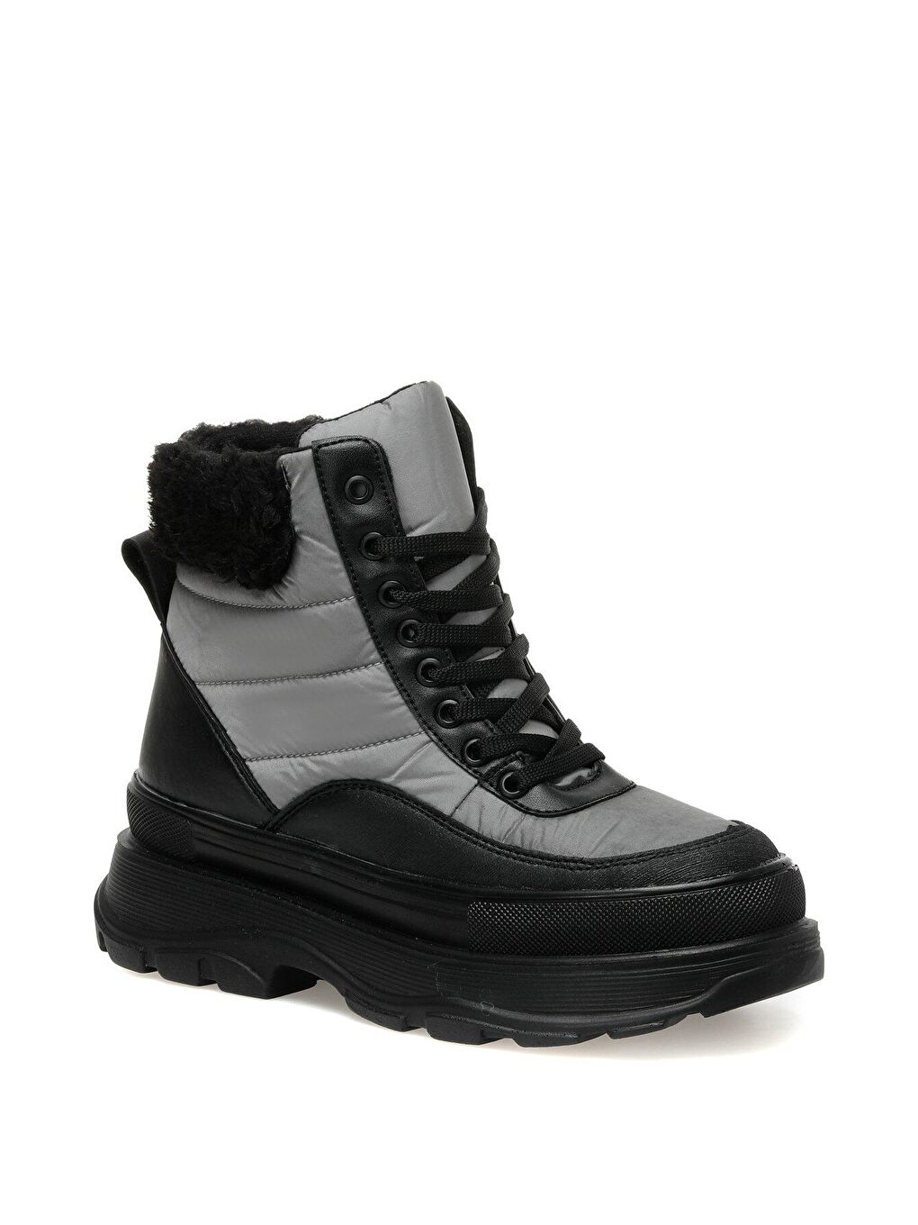 Gri FELIPA 2PR GRI Kadın Kar Botu-1
