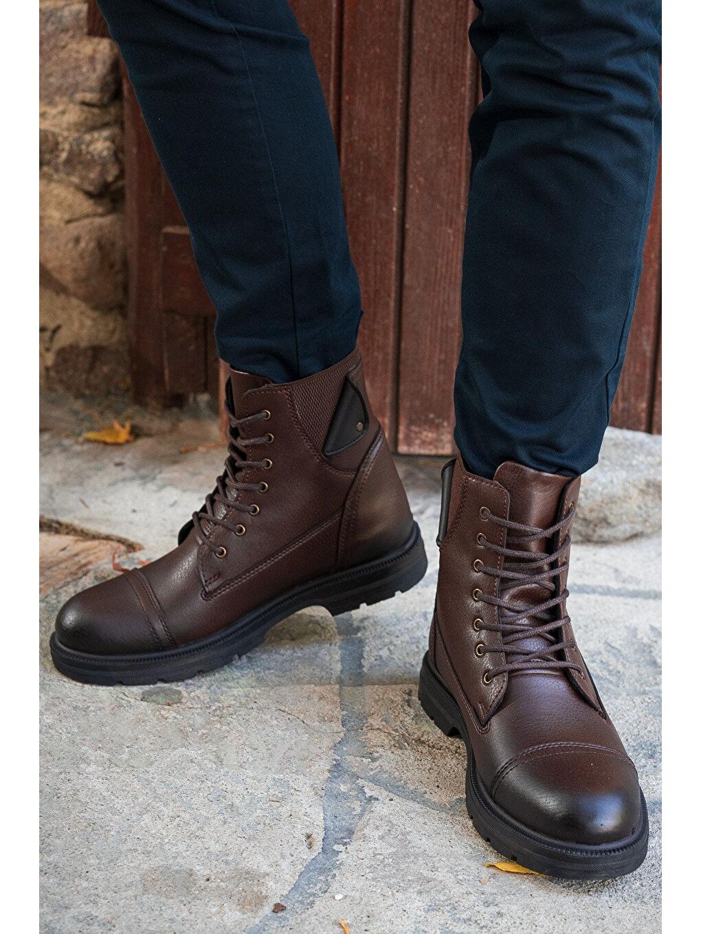 MARLO 2PR Kahverengi Erkek Bot-1