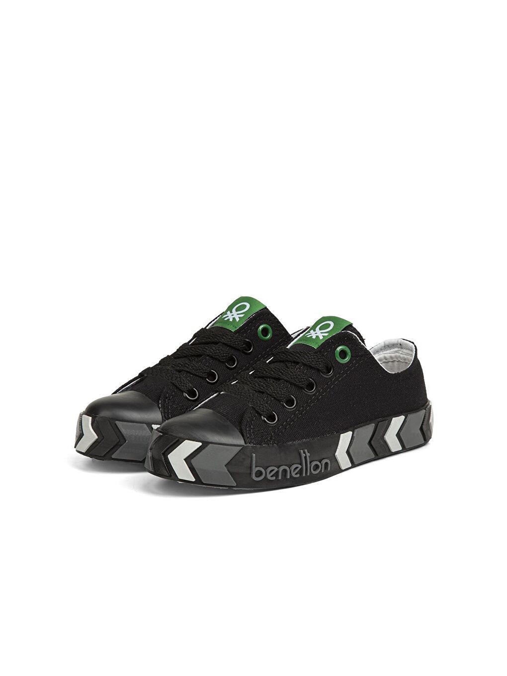 BN-30633-3374 Siyah Siyah - Çocuk Spor Ayakkabı-2