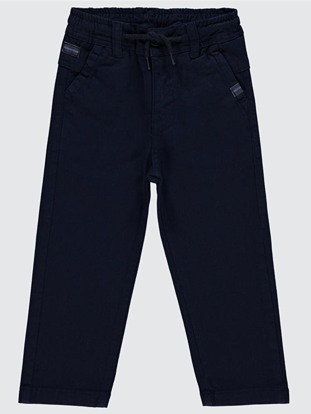 Boys Bağcıklı 2-5 Yaş Pantolon - Lacivert 4-5 Yaş-1