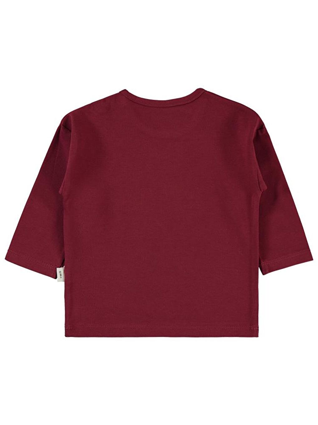 Baby Fiyonk Baskılı 6-18 Ay Sweatshirt - Bordo 12-18 Ay-1