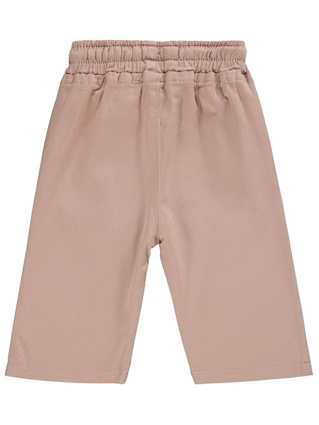 Pembe Baby Çiçek Nakışlı İspanyol Paça 6-18 Ay Pantolon - Pudra9-12 Ay-1