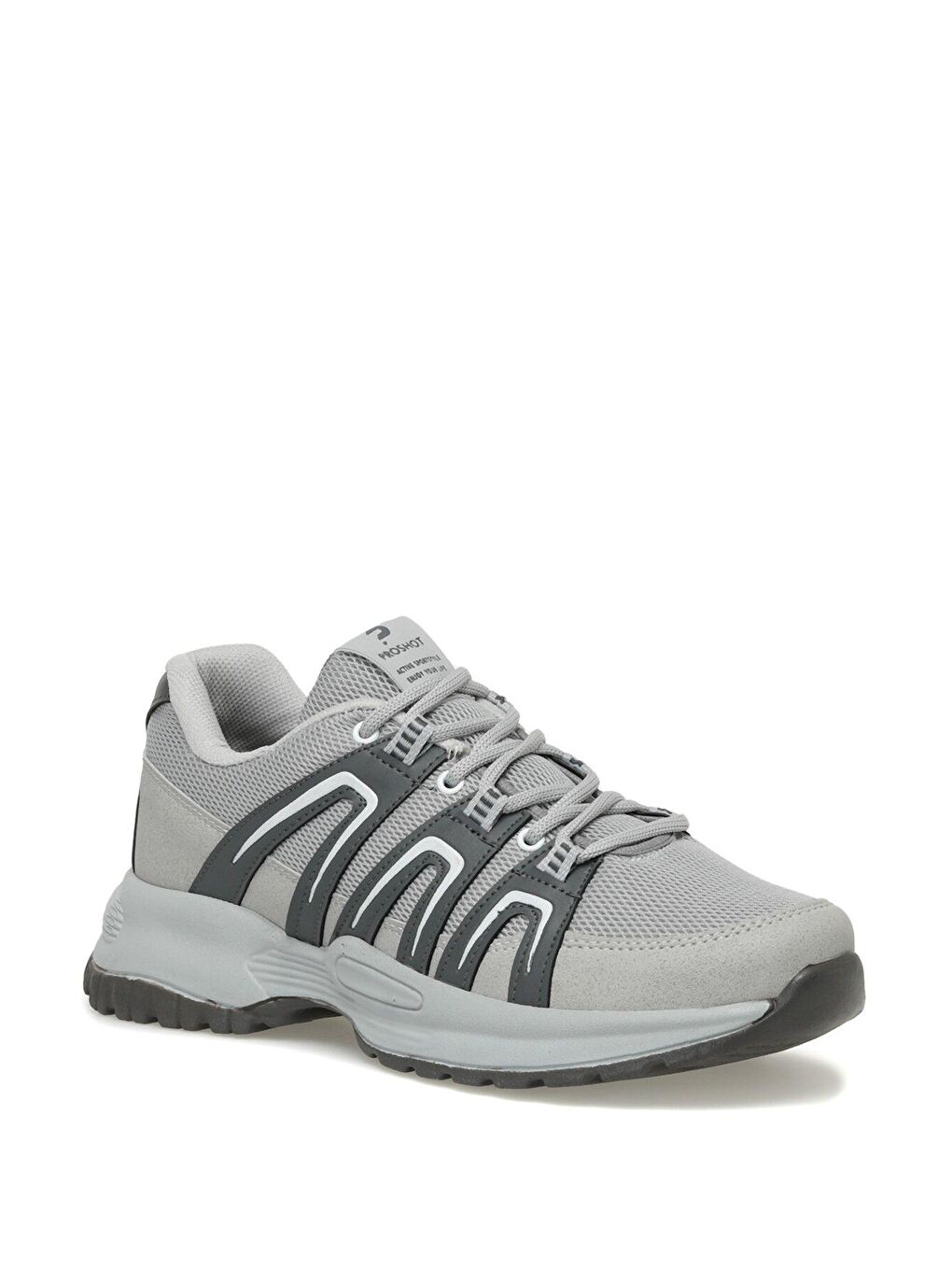 PS164 3FX Gri Erkek Aktif Spor Ayakkabı-1