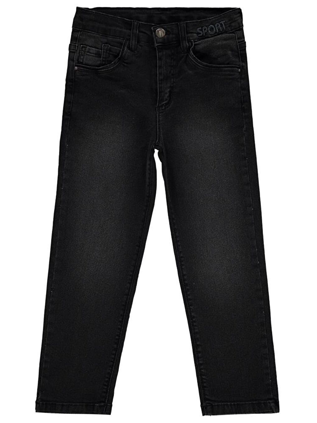 Boys Sport Nakışlı 10-13 Yaş Pantolon - Gri 11-12 Yaş-3