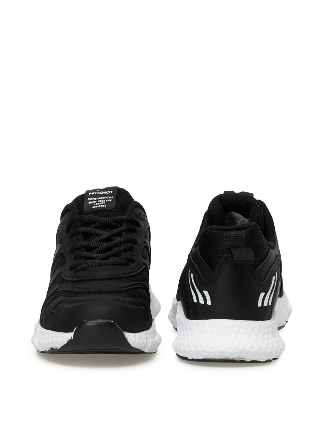 PS164 3FX Siyah Erkek Aktif Spor Ayakkabı-4