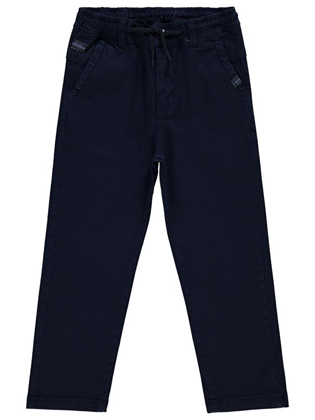 Boys Bağcıklı 10-13 Yaş Pantolon - Lacivert 11-12 Yaş-1