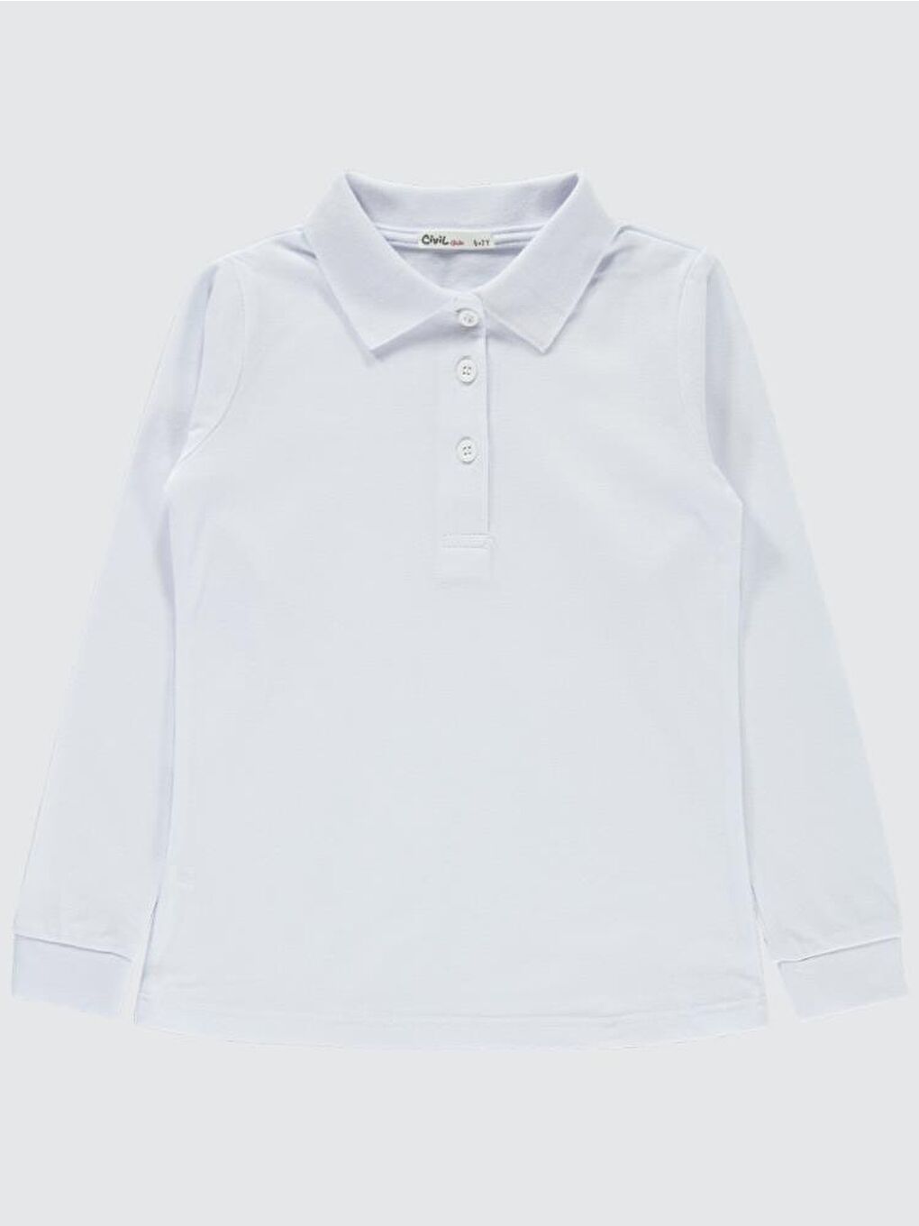 Girls Basic Lakos 6-9 Yaş Badi - Beyaz 8-9 Yaş-1