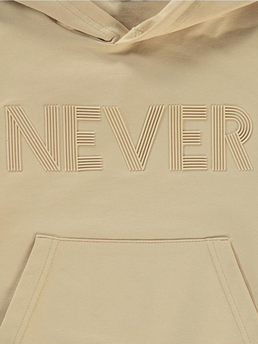 Boys Neber Baskılı 6-9 Yaş Sweatshirt - Bej 9-10 Yaş-1