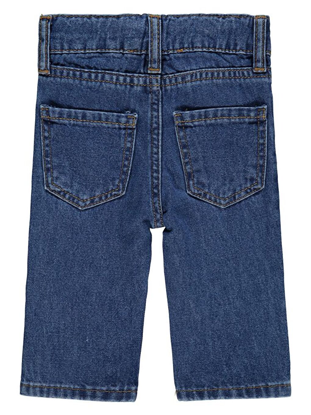 Baby Dinozor Nakış Straight 6-18 Ay Pantolon - Mavi 18-24 Ay