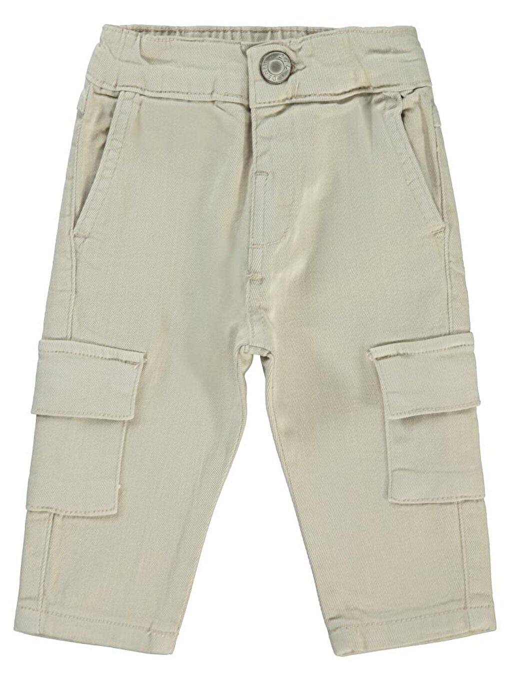 Baby Kargo Cepli 6-18 Ay Pantolon - Bej 6-9 Ay-1