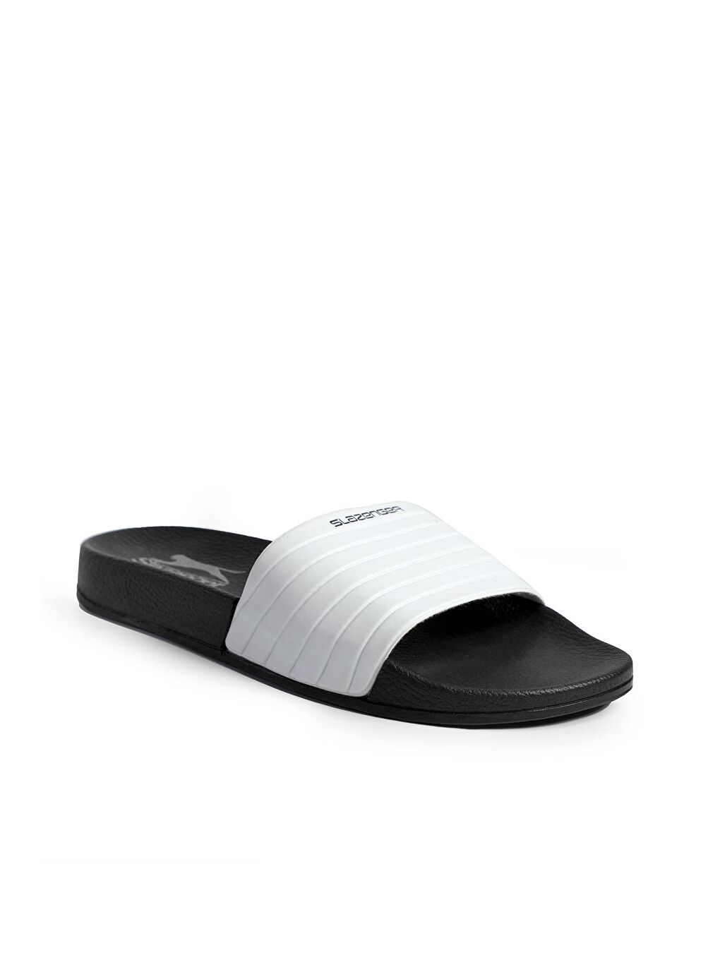 FAHD Erkek Terlik Beyaz / Siyah-1