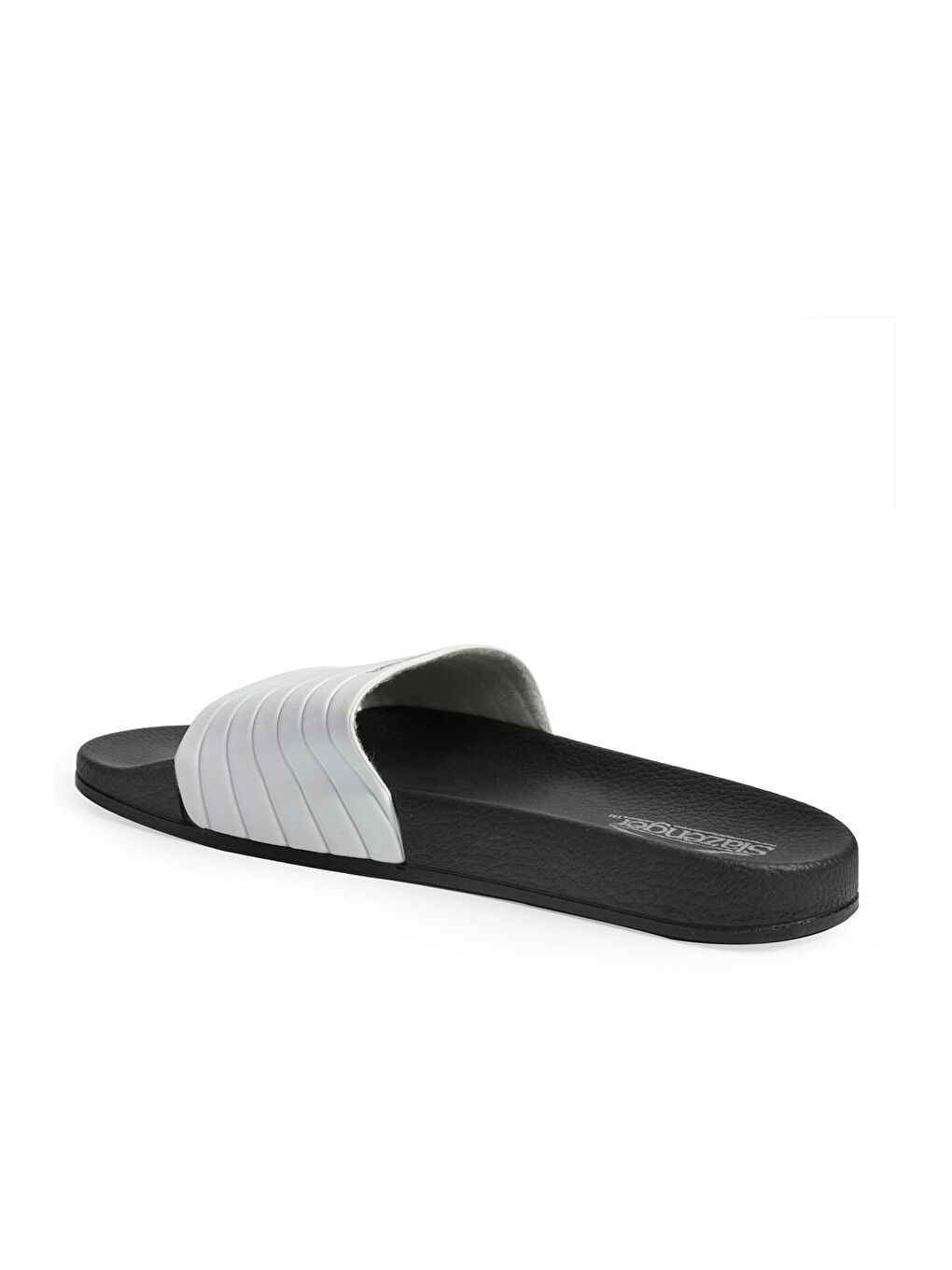 FAHD Erkek Terlik Beyaz / Siyah-2