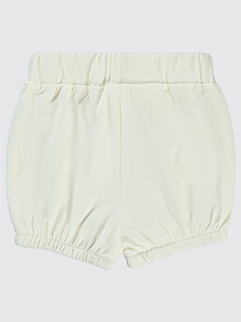 Baby Kız Bebek Şort 6-18 Ay Ekru-1
