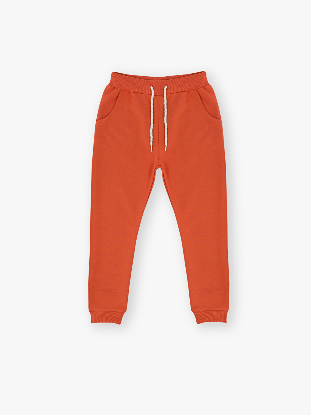 Kahverengi Bisiklet Yaka Baskılı Erkek Bebek Sweatshirt ve Eşofman Alt 2'li-2