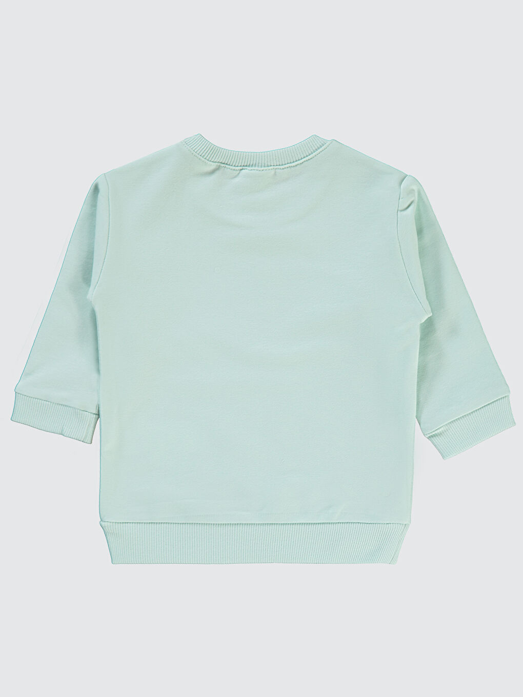 Yeşil Baby Kız Bebek Sweatshirt 6-18 Ay Mint-1
